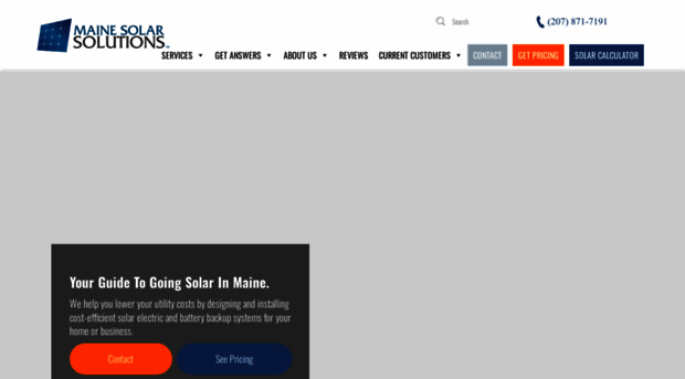 mainesolarsolutions.com