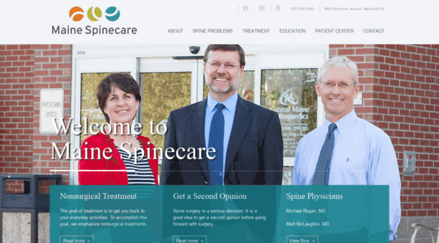 mainespinecare.com