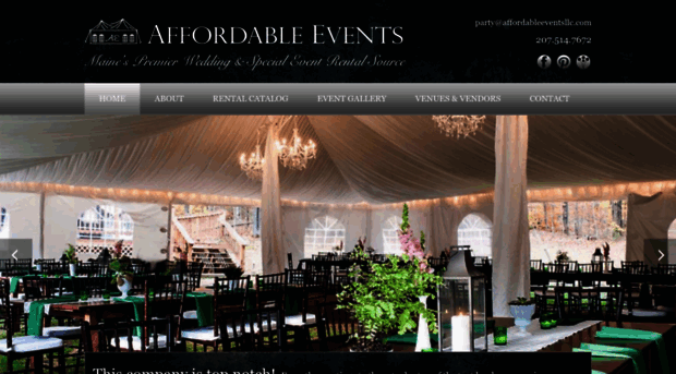 maineweddingtents.com