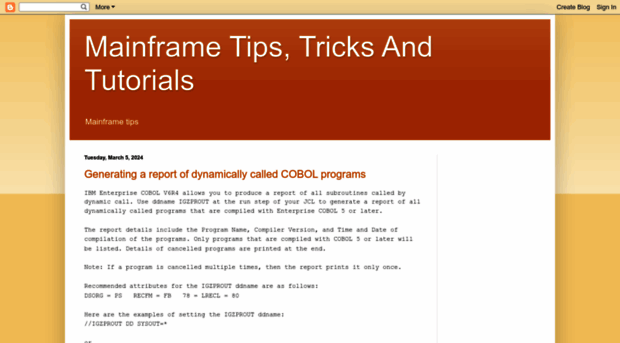 mainframe-tips-and-tricks.blogspot.com