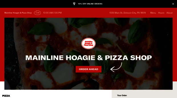 mainlinehoagiepizzashop.com