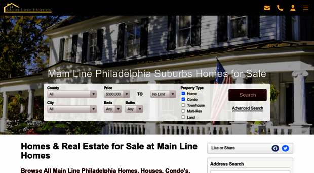 mainlinehomes.com