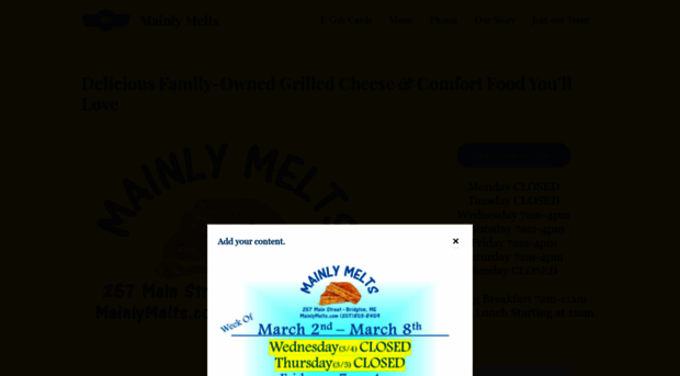 mainlymelts.com
