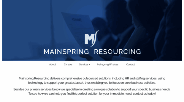 mainspringresourcing.com