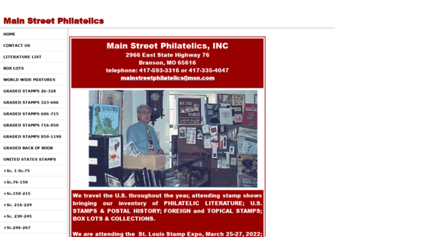 mainstreet-philatelics.com