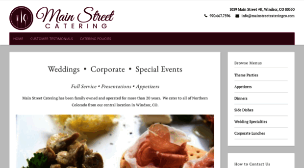 mainstreetcateringco.com