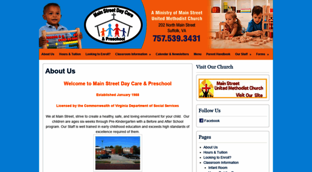 mainstreetdaycare.org