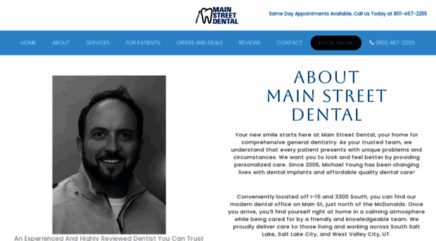 mainstreetdentalslc.com