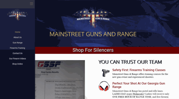 mainstreetgunsandrange.com