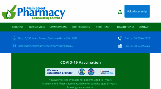 mainstreetpharmacy.com.au