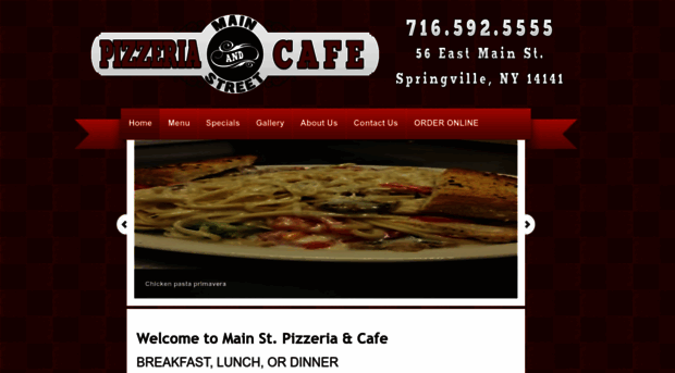 mainstreetpizzeriaandcafe.com