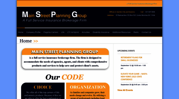 mainstreetplanninggroup.com