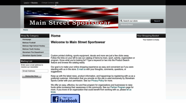 mainstreetsportswear.com