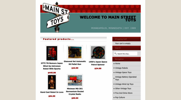 mainstreettoys.com