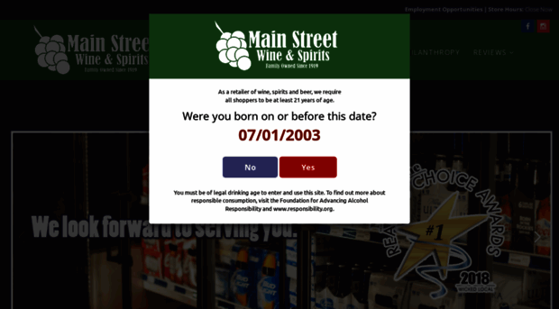 mainstreetwineandspirits.com