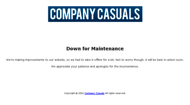 maint.companycasuals.com