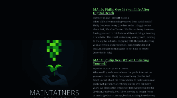 maintainersanonymous.com