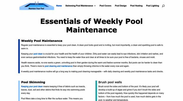 maintainyourpool.com