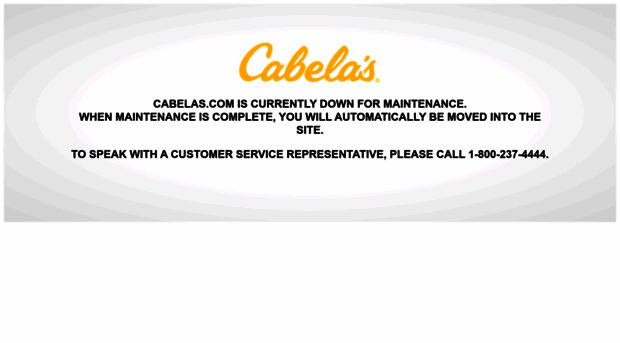 maintenance.cabelas.com