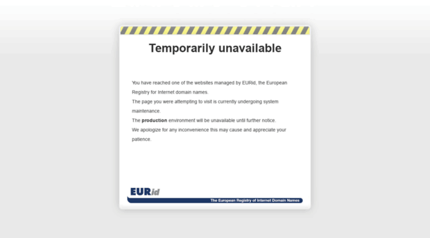 maintenance.eurid.eu