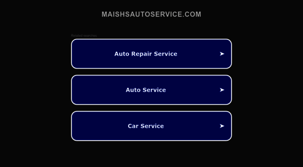 maishsautoservice.com