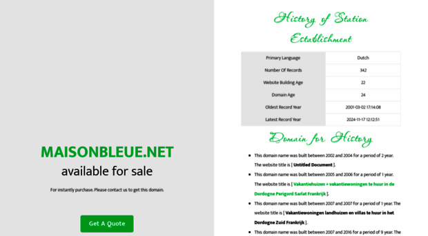 maisonbleue.net