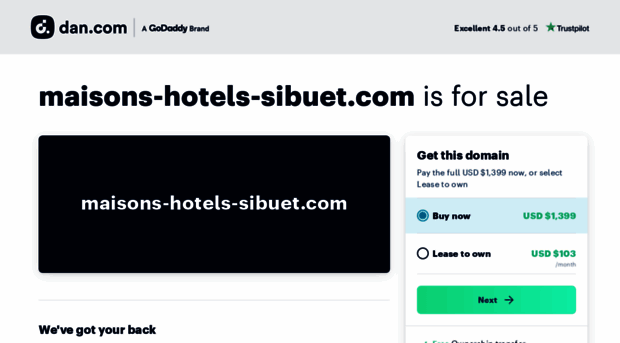 maisons-hotels-sibuet.com