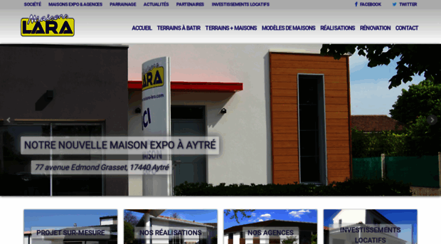 maisons-lara.com