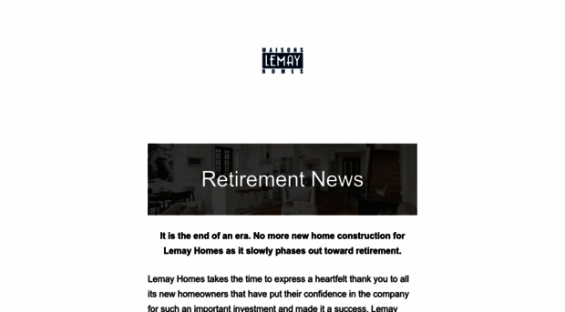 maisonslemayhomes.ca