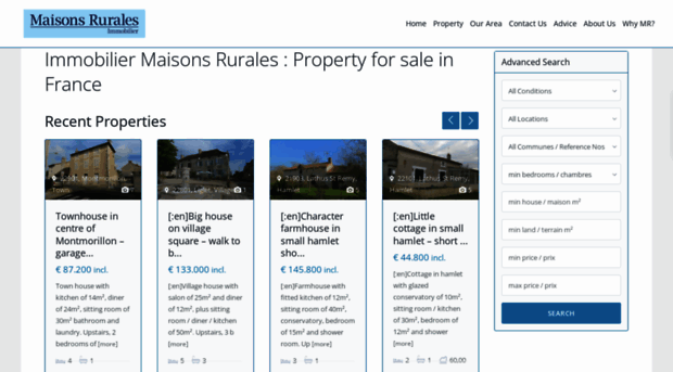 maisonsrurales.co.uk