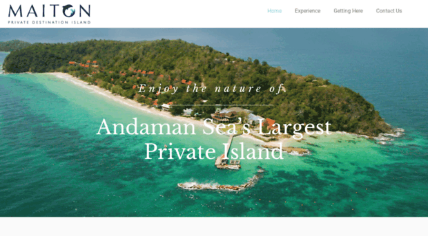 maitonprivateisland.com