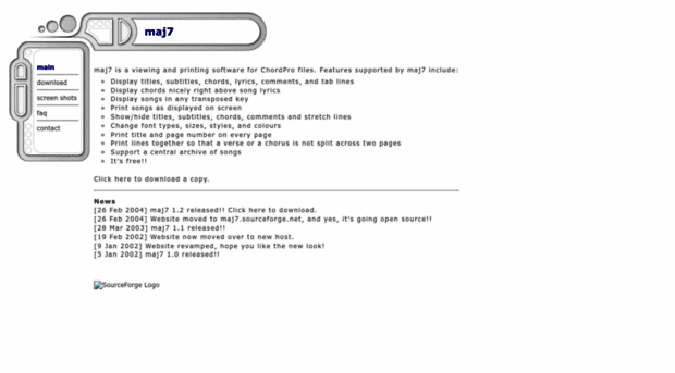 maj7.sourceforge.net
