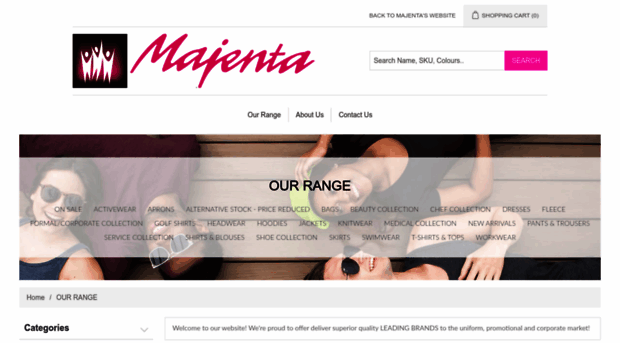 majenta.proactiveclothing.com