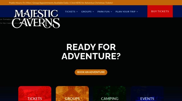 majesticcaverns.com