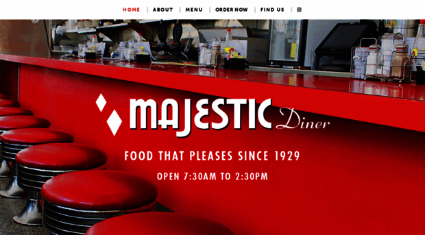 majesticdiner.com