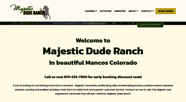 majesticduderanch.com