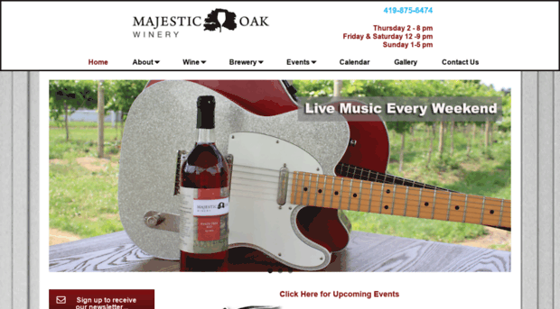 majesticoakwinery.com