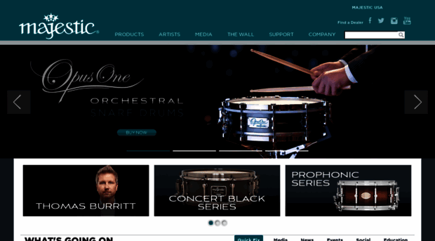 majesticpercussion.com