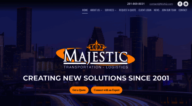 majestictransportation.com