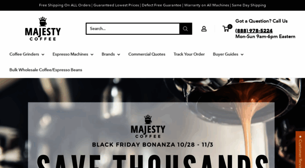 majestycoffee.com