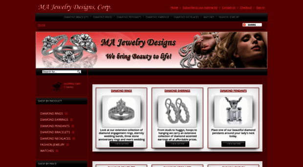 majewelrydesigns.com