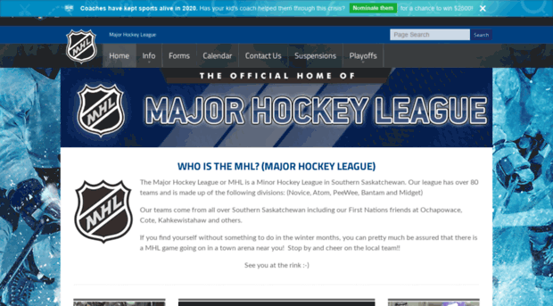 majorhockeyleague.ca