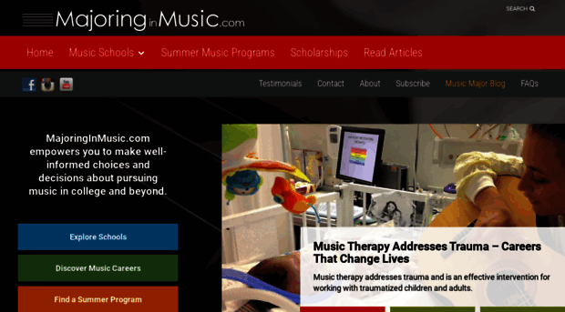 majoringinmusic.com