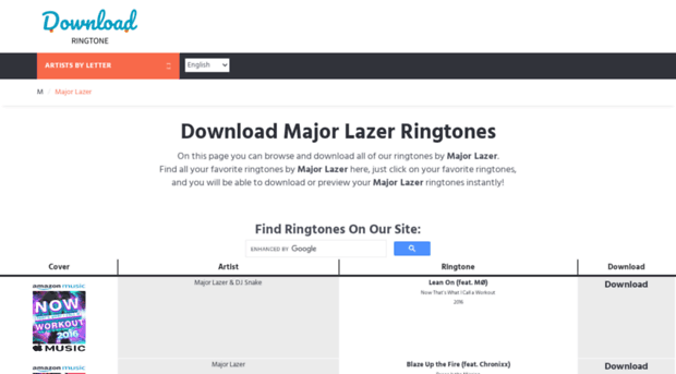 majorlazer.download-ringtone.com