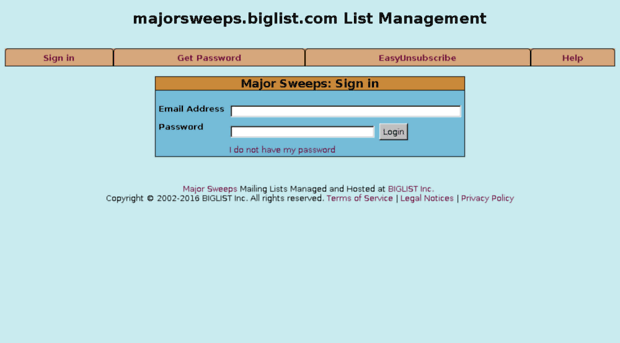 majorsweeps.biglist.com