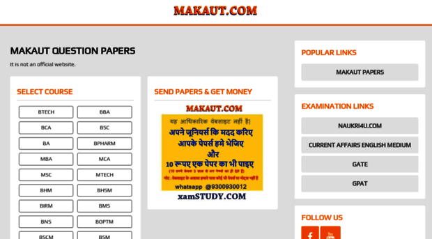 makaut.com