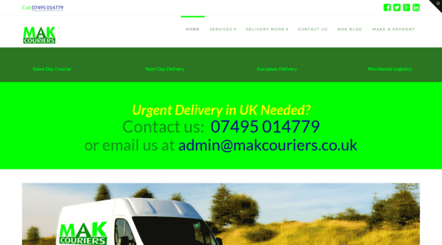 makcouriers.co.uk