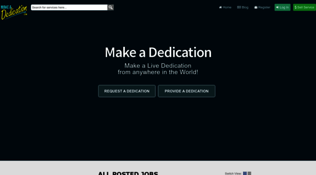 makeadedication.com