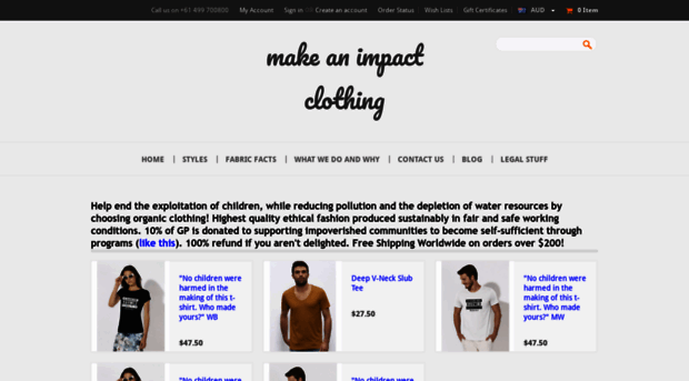 makeanimpactclothing.com.au