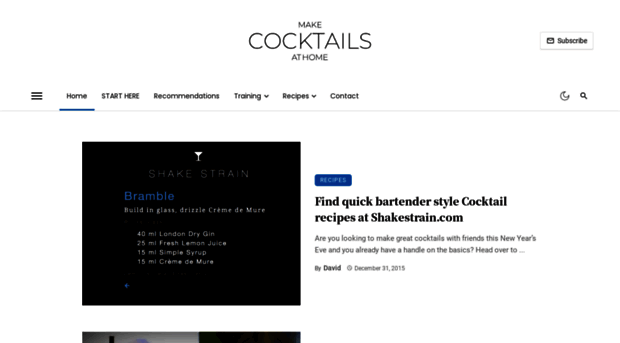 makecocktailsathome.com